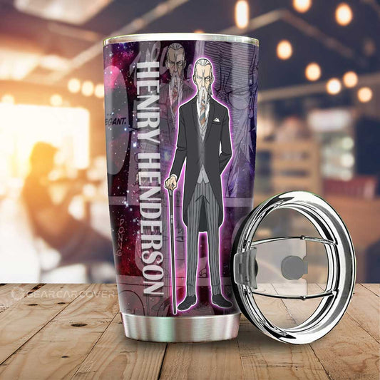 Henry Henderson Tumbler Cup Custom Spy x Family Anime Car Accessories Manga Galaxy Style - Gearcarcover - 1