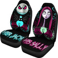 Her Jack His Sally Car Seat Covers Custom Car Accessories - Gearcarcover - 3