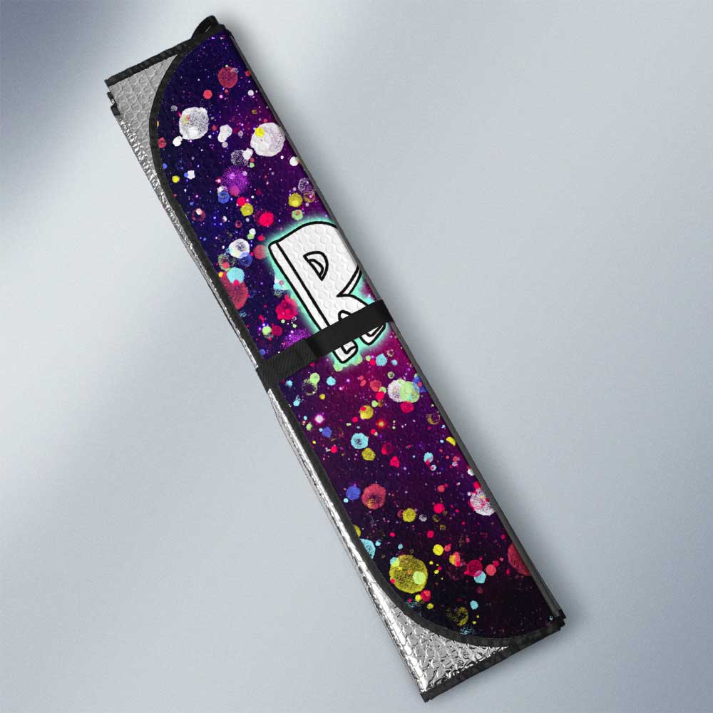 Hi Five Ghost Car Sunshade Custom Regular Show Cartoon - Gearcarcover - 3
