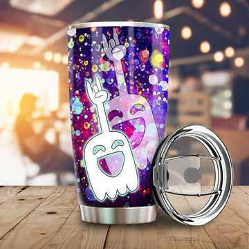 Hi Five Ghost Tumbler Cup Custom Regular Show Cartoon - Gearcarcover - 1