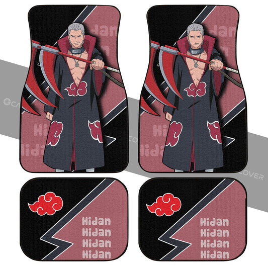 Hidan Car Floor Mats Custom Akatsuki Members Anime Car Accessories - Gearcarcover - 2