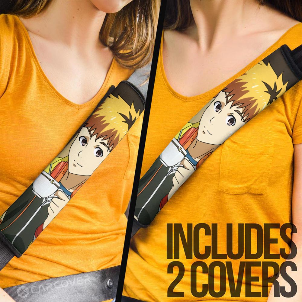 Hideyoshi Nagachika Seat Belt Covers Custom Tokyo Ghoul Anime Car Accessories - Gearcarcover - 3