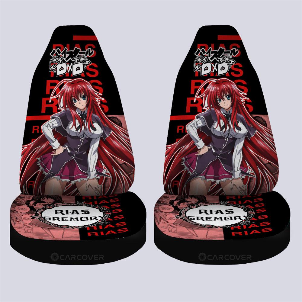 High School DxD Rias Car Seat Covers Custom Anime Car Accessories - Gearcarcover - 4