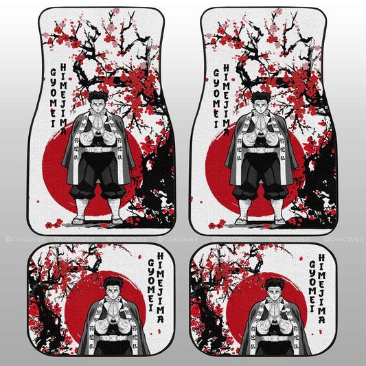 Himejima Car Floor Mats Custom Japan Style Anime Demon Slayer Car Interior Accessories - Gearcarcover - 2
