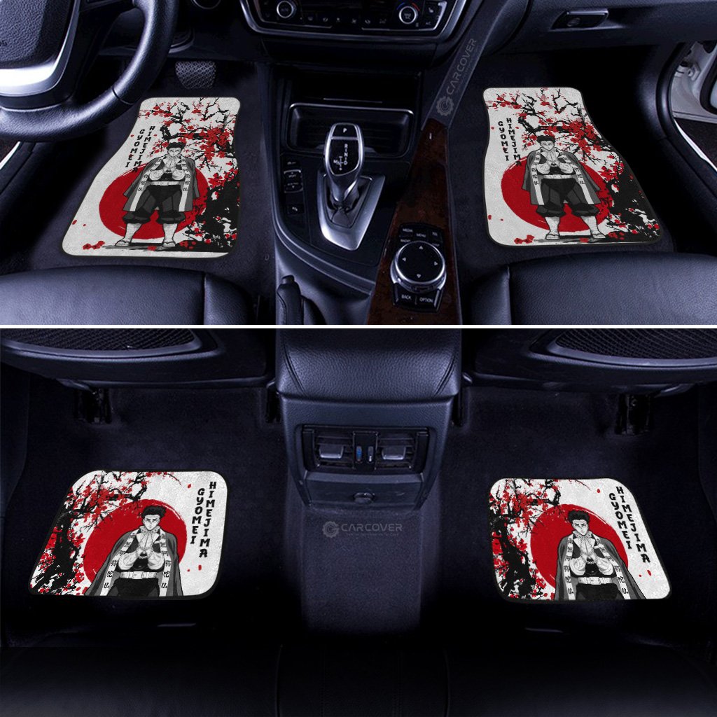 Himejima Car Floor Mats Custom Japan Style Anime Demon Slayer Car Interior Accessories - Gearcarcover - 3