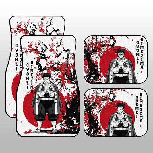 Himejima Car Floor Mats Custom Japan Style Anime Demon Slayer Car Interior Accessories - Gearcarcover - 1