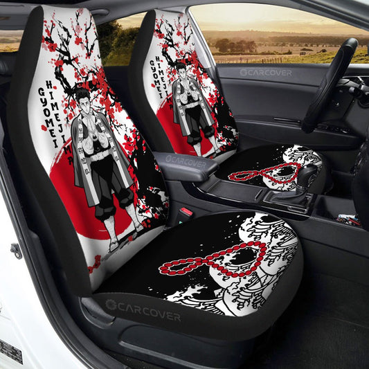 Himejima Car Seat Covers Custom Japan Style Anime Demon Slayer Car Interior Accessories - Gearcarcover - 1