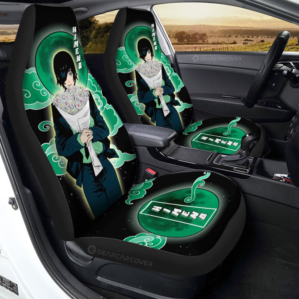 Himeno Car Seat Covers Custom Chainsaw Man Anime - Gearcarcover - 1