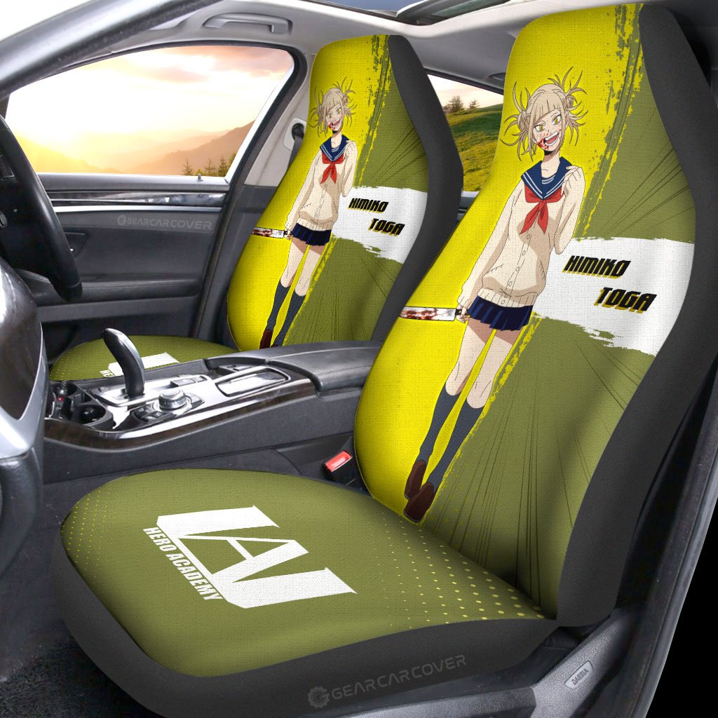 Himiko Toga Car Seat Covers Custom For My Hero Academia Anime Fans - Gearcarcover - 2