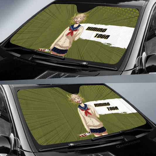 Himiko Toga Car Sunshade Custom For My Hero Academia Anime Fans - Gearcarcover - 2