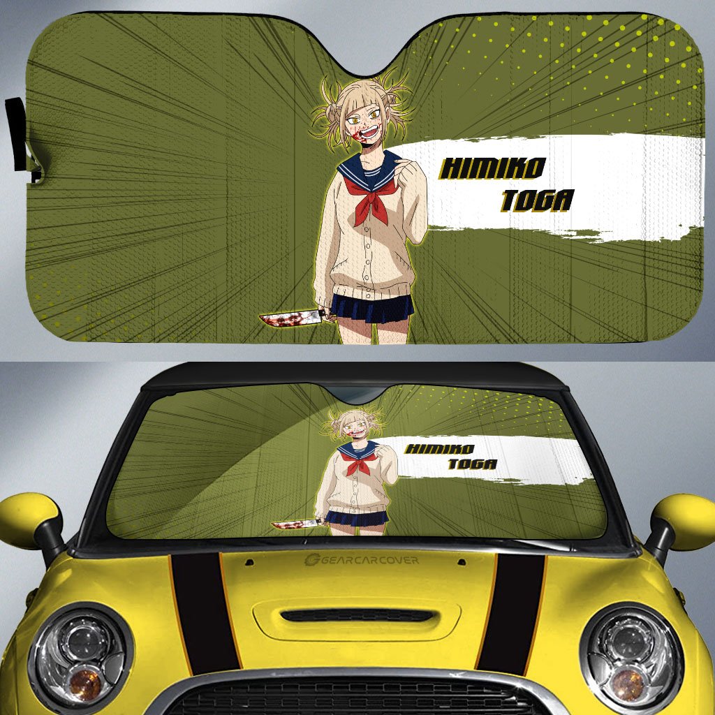 Himiko Toga Car Sunshade Custom For My Hero Academia Anime Fans - Gearcarcover - 1