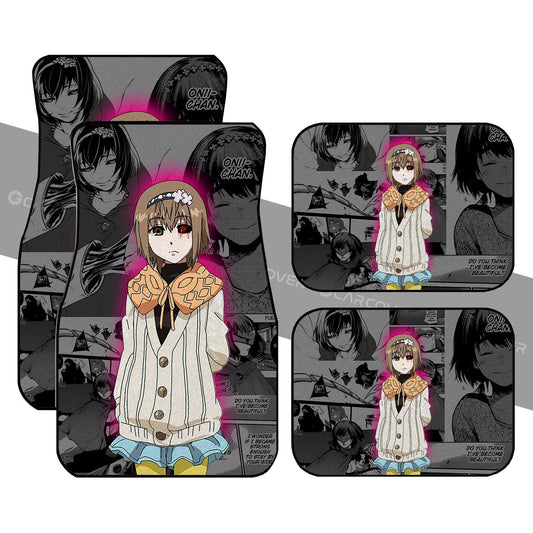 Hinami Fueguchi Car Floor Mats Custom Anime Tokyo Ghoul Car Interior Accessories - Gearcarcover - 1