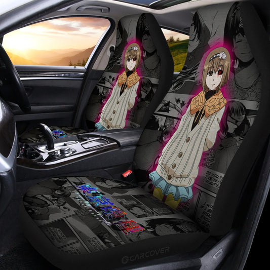 Hinami Fueguchi Car Seat Covers Custom Anime Tokyo Ghoul Car Interior Accessories - Gearcarcover - 2