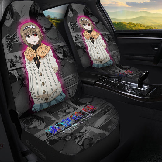 Hinami Fueguchi Car Seat Covers Custom Anime Tokyo Ghoul Car Interior Accessories - Gearcarcover - 1