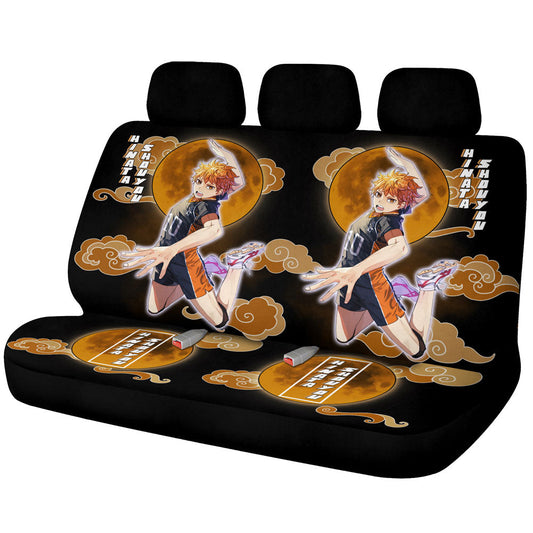 Hinata Shouyou Car Back Seat Covers Custom Haikyuu Anime Car Accessories - Gearcarcover - 1