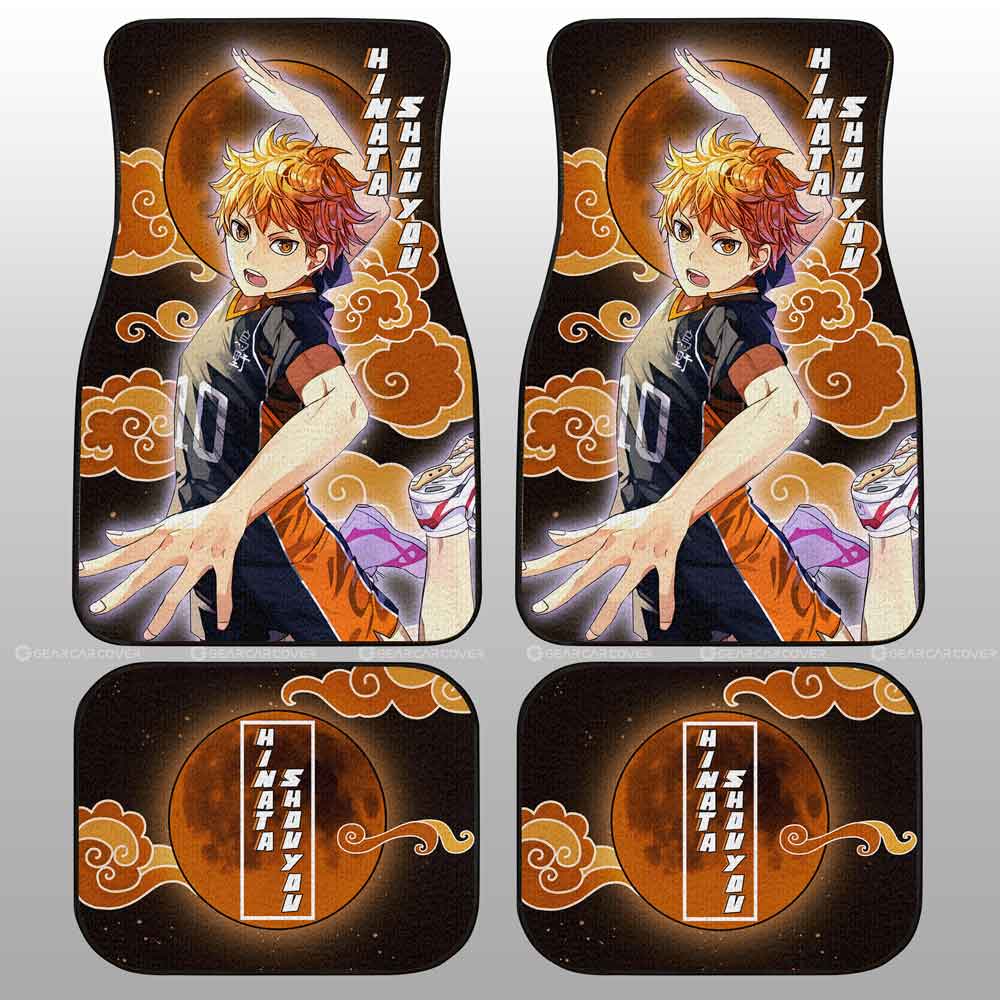 Hinata Shouyou Car Floor Mats Custom Haikyuu Anime - Gearcarcover - 2