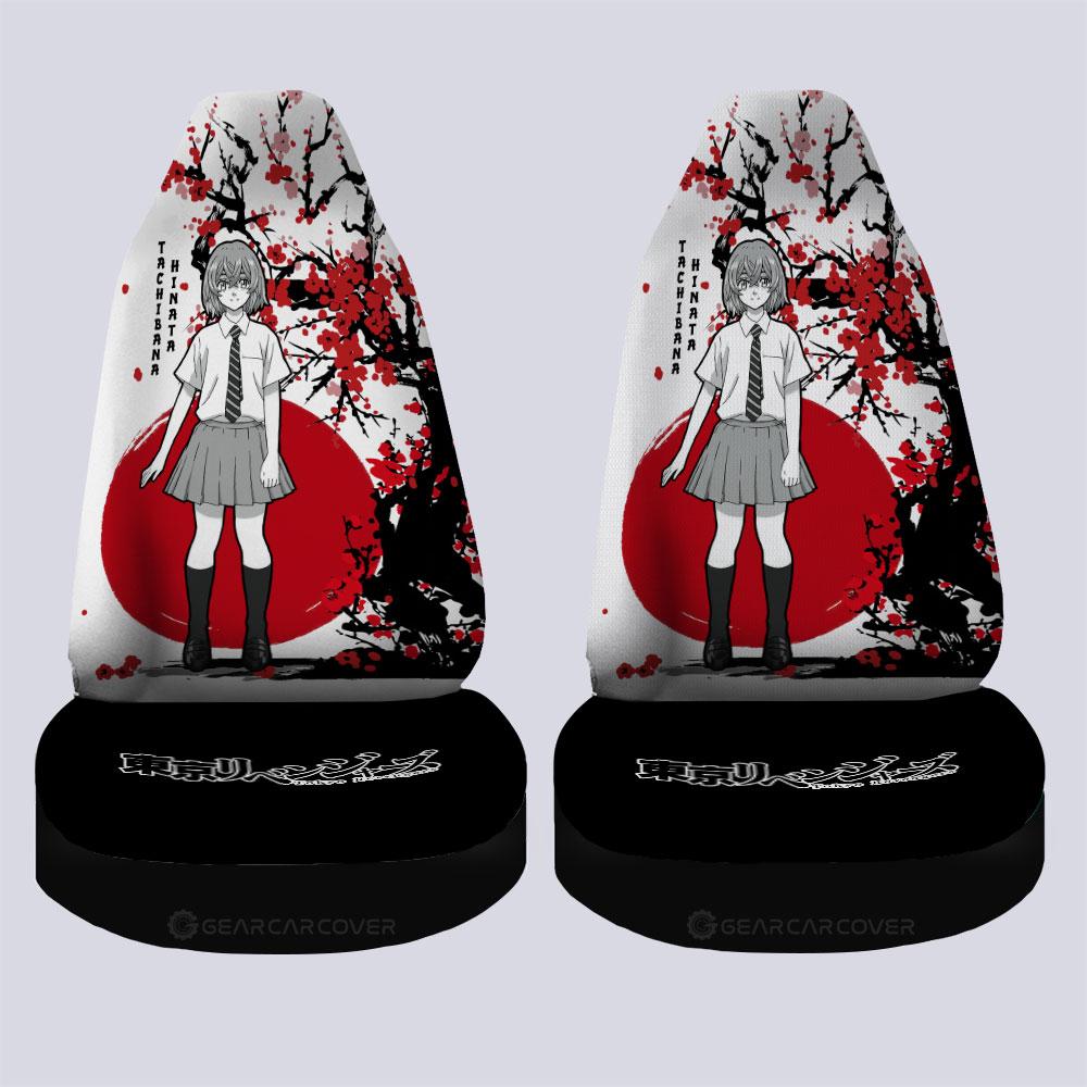 Hinata Tachibana Car Seat Covers Custom Japan Style Tokyo Revengers Anime Car Accessories - Gearcarcover - 4