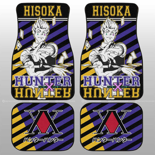 Hisoka Morow Car Floor Mats Custom Hunter x Hunter Anime Car Accessories - Gearcarcover - 1