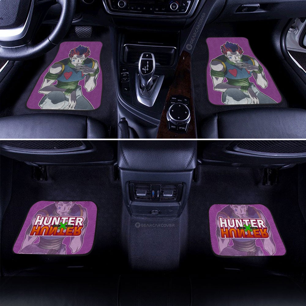 Hisoka Morow Car Floor Mats Custom Main Character Hunter x Hunter Anime - Gearcarcover - 3