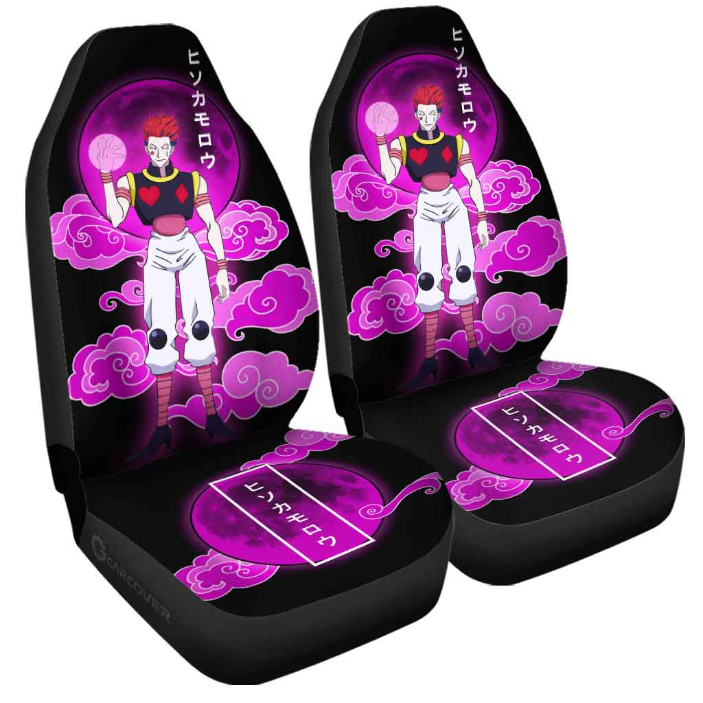 Hisoka Morow Car Seat Covers Custom Hunter x Hunter Anime Car Accessories - Gearcarcover - 3