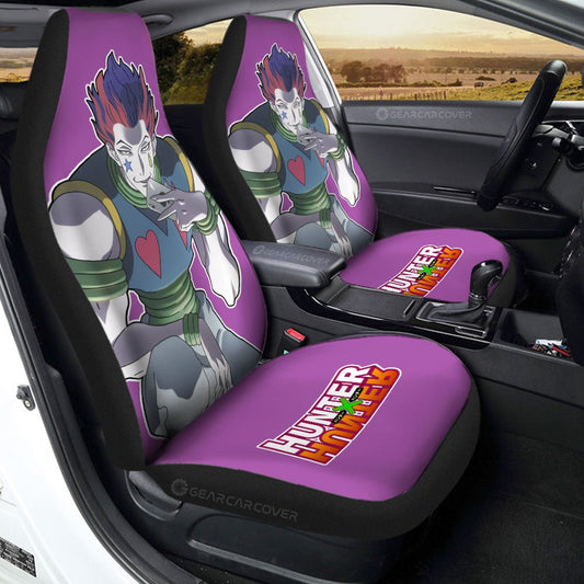 Hisoka Morow Car Seat Covers Custom Main Character Hunter x Hunter Anime - Gearcarcover - 1