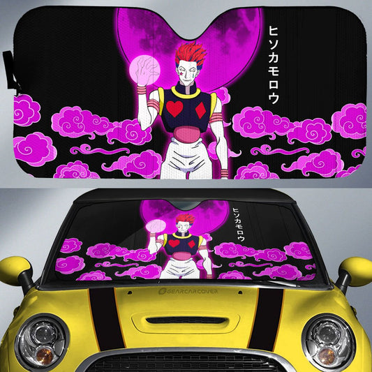 Hisoka Morow Car Sunshade Custom Hunter x Hunter Anime Car Accessories - Gearcarcover - 1