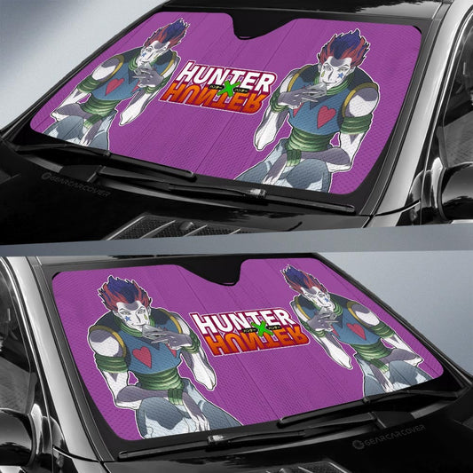 Hisoka Morow Car Sunshade Custom Main Character Hunter x Hunter Anime - Gearcarcover - 2