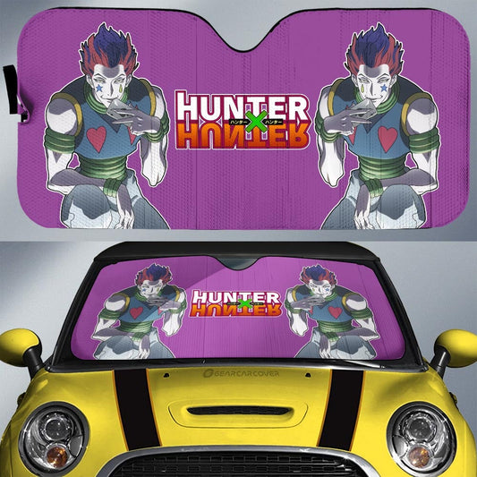 Hisoka Morow Car Sunshade Custom Main Character Hunter x Hunter Anime - Gearcarcover - 1