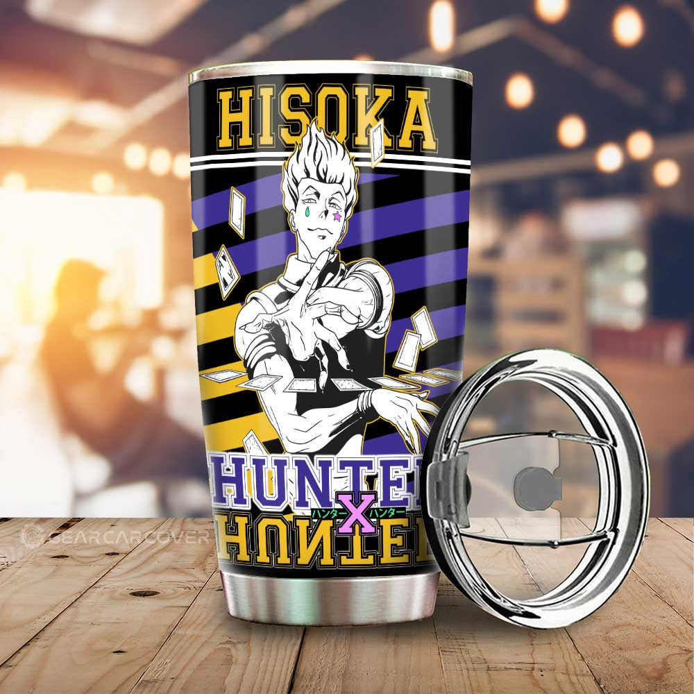 Hisoka Morow Tumbler Cup Custom Hunter x Hunter Anime Car Interior Accessories - Gearcarcover - 1