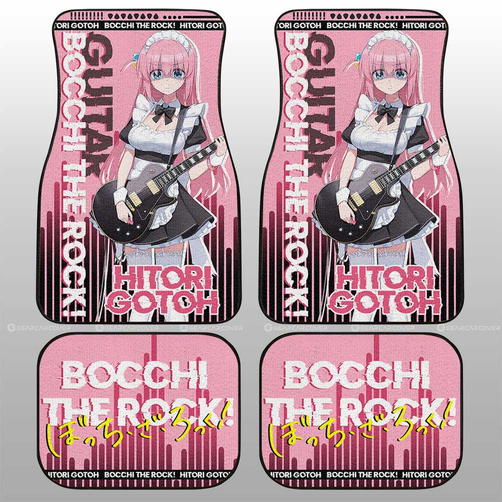 Hitori Gotoh Car Floor Mats Custom Bocchi the Rock! Anime Car Accessories - Gearcarcover - 1