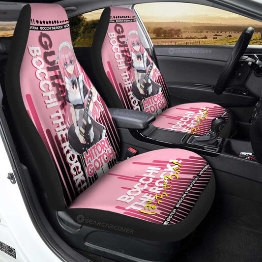 Hitori Gotoh Car Seat Covers Custom Bocchi the Rock! Anime Car Accessories - Gearcarcover - 2