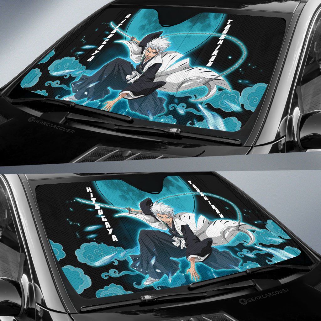 Hitsugaya Toushirou Car Sunshade Custom Bleach Anime Car Accessories - Gearcarcover - 2