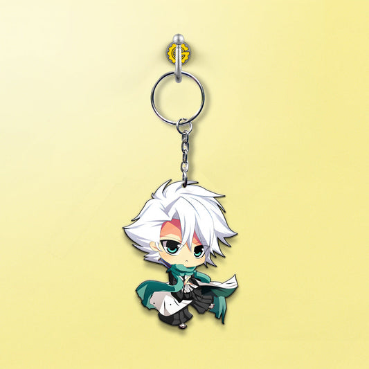 Hitsugaya Toushirou Keychain Custom Bleach Anime Car Accessories - Gearcarcover - 2