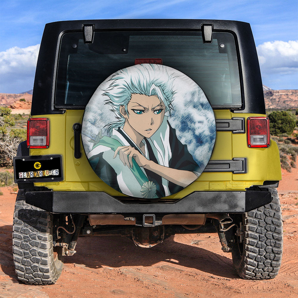 Hitsugaya Toushirou Spare Tire Covers Custom Bleach Anime Car Accessories - Gearcarcover - 3