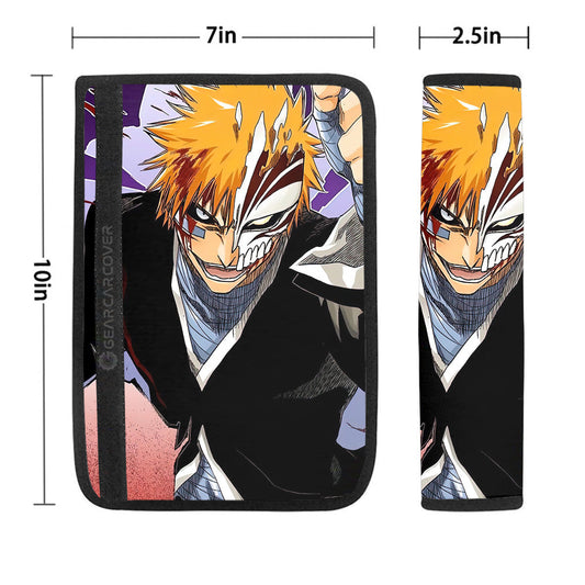 Hollow Demon Seat Belt Covers Custom Bleach Anime Car Accessories - Gearcarcover - 1