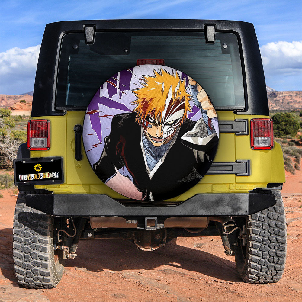 Hollow Demon Spare Tire Covers Custom Bleach Anime Car Accessories - Gearcarcover - 3