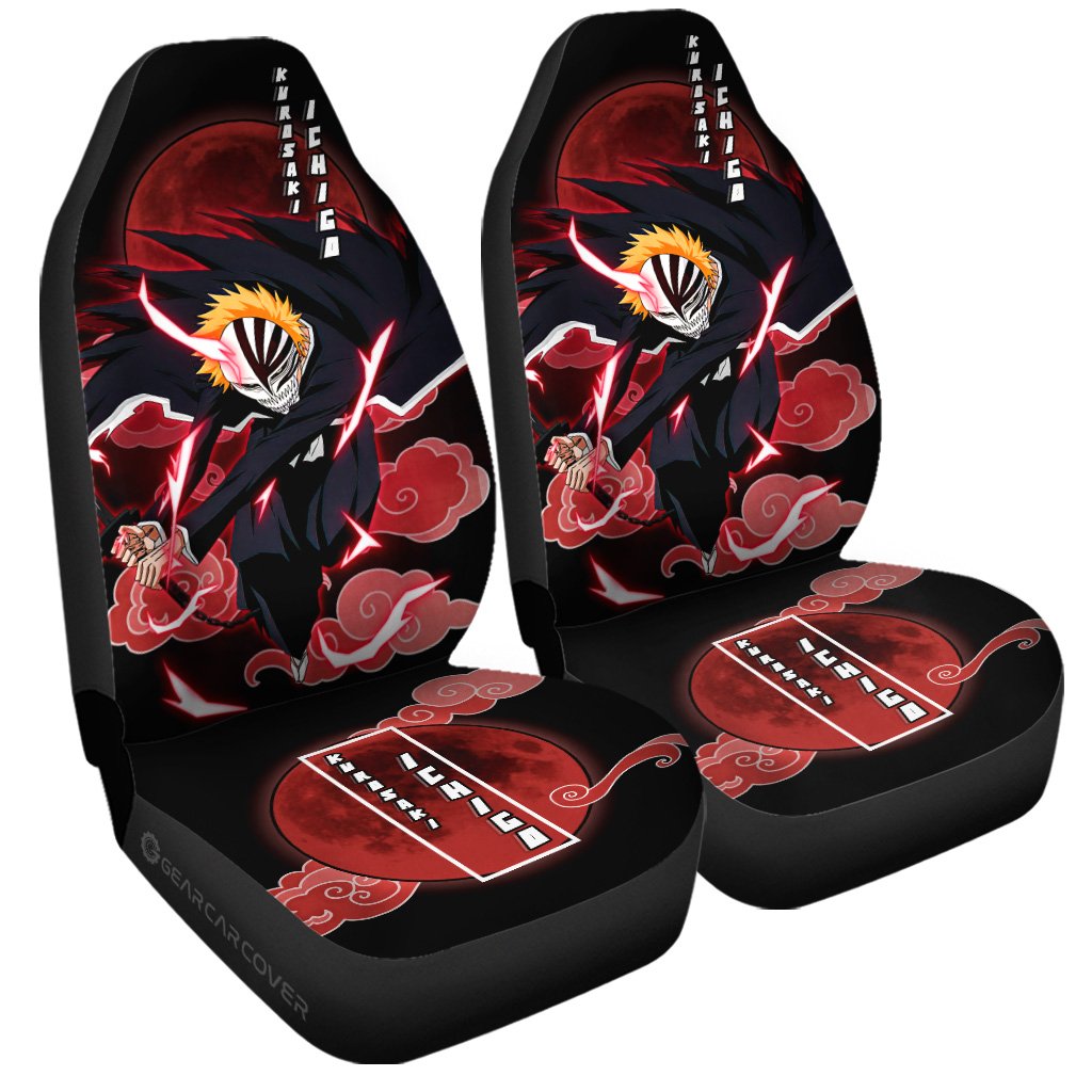 Hollow Ichigo Car Seat Covers Custom Bleach Anime Car Accessories - Gearcarcover - 3