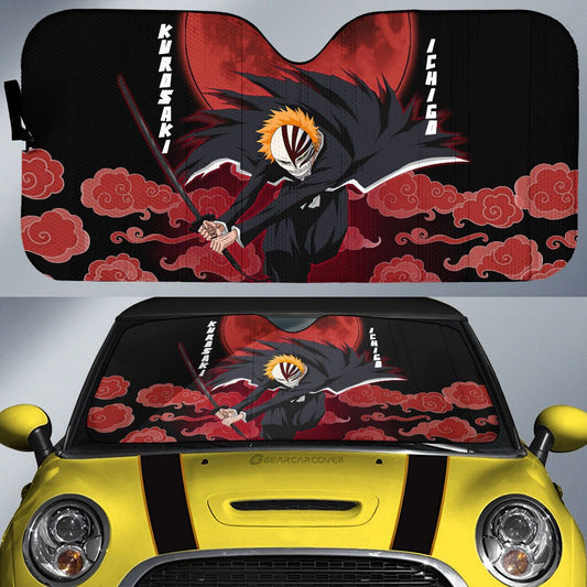 Hollow Ichigo Car Sunshade Custom Bleach Anime Car Accessories - Gearcarcover - 1