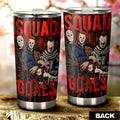 Horror Squad Tumbler Cup Custom Halloween Car Interior Accessories - Gearcarcover - 3