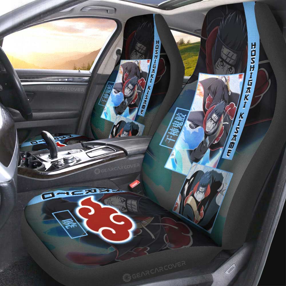 Hoshigaki Kisame Car Seat Covers Custom Anime Car Accessories - Gearcarcover - 2