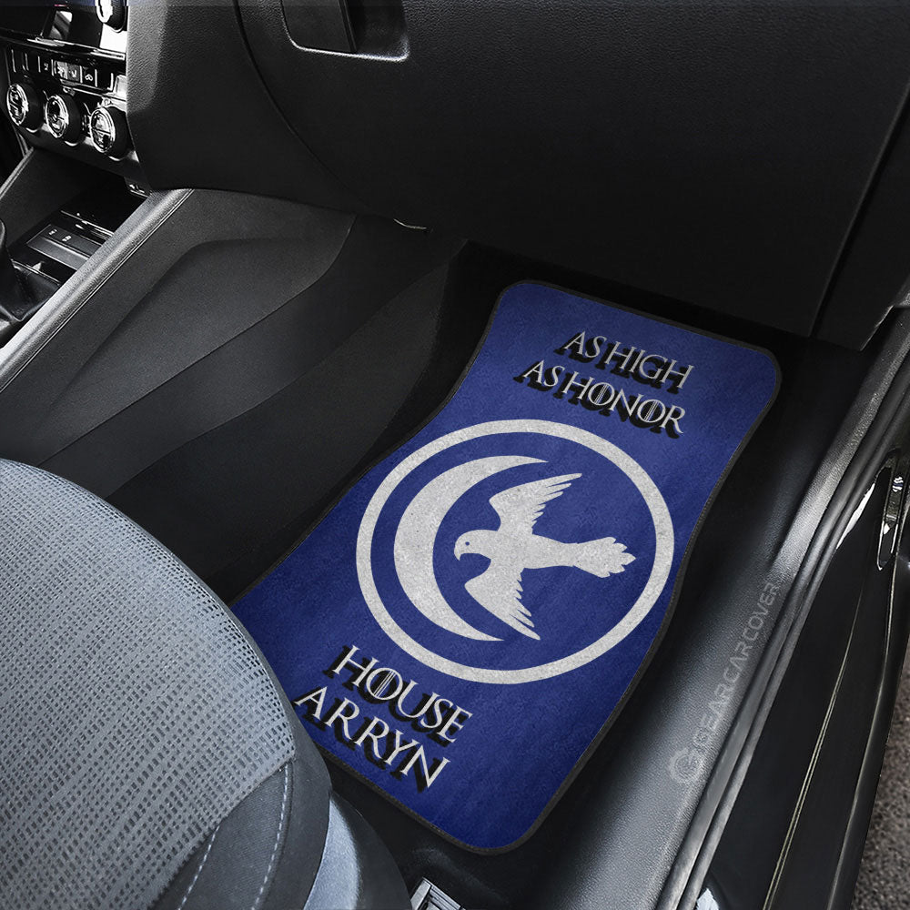 House Arryn Car Floor Mats Custom Game Of Throne - Gearcarcover - 3
