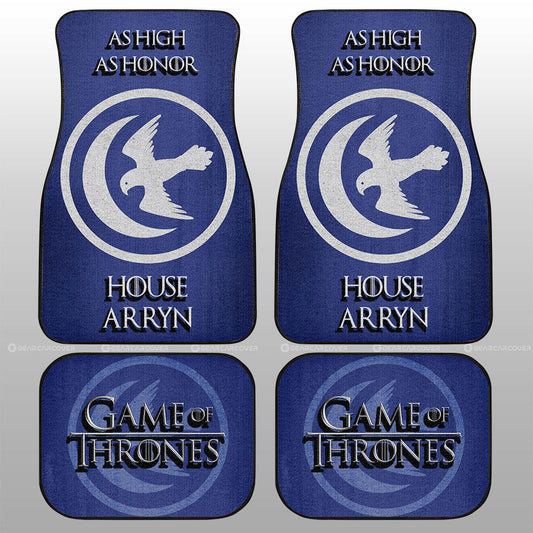 House Arryn Car Floor Mats Custom Game Of Throne - Gearcarcover - 1