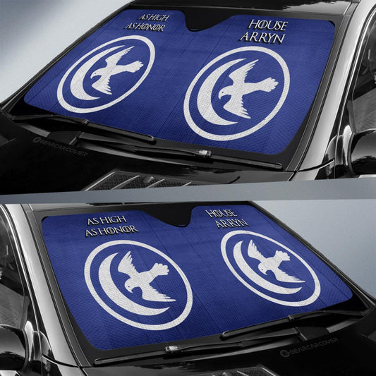 House Arryn Car Sunshade Custom Game Of Throne House - Gearcarcover - 2