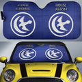 House Arryn Car Sunshade Custom Game Of Throne House - Gearcarcover - 1