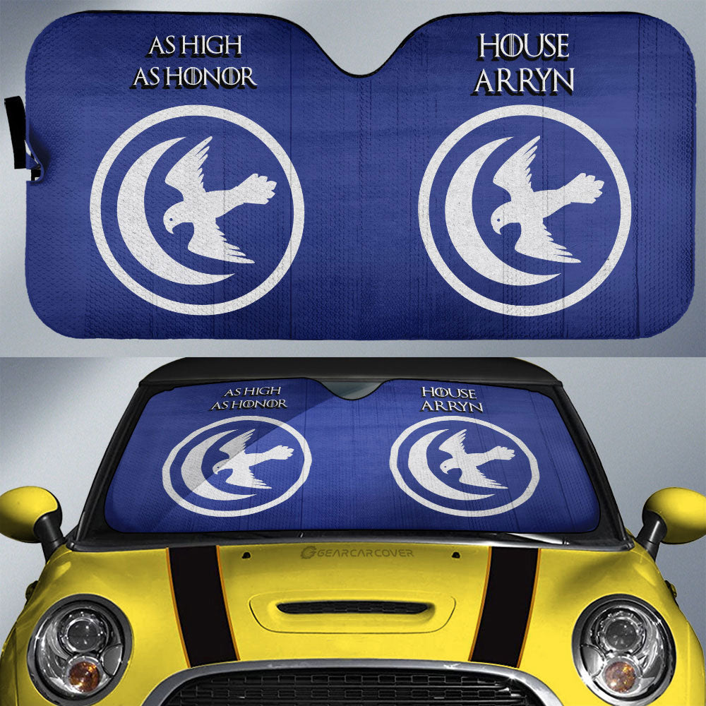 House Arryn Car Sunshade Custom Game Of Throne House - Gearcarcover - 1