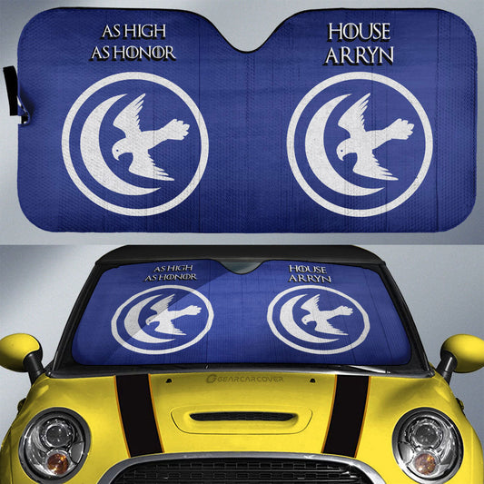 House Arryn Car Sunshade Custom Game Of Throne House - Gearcarcover - 1