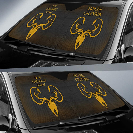 House Greyjoy Car Sunshade Custom Game Of Throne House - Gearcarcover - 2