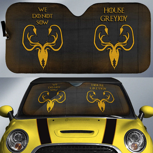 House Greyjoy Car Sunshade Custom Game Of Throne House - Gearcarcover - 1