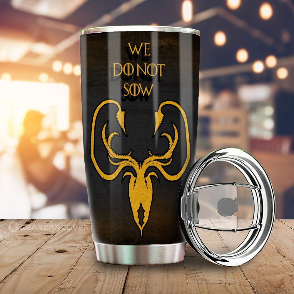 House Greyjoy Tumbler Cup Custom Game Of Throne House - Gearcarcover - 1
