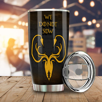 House Greyjoy Tumbler Cup Custom Game Of Throne House - Gearcarcover - 1